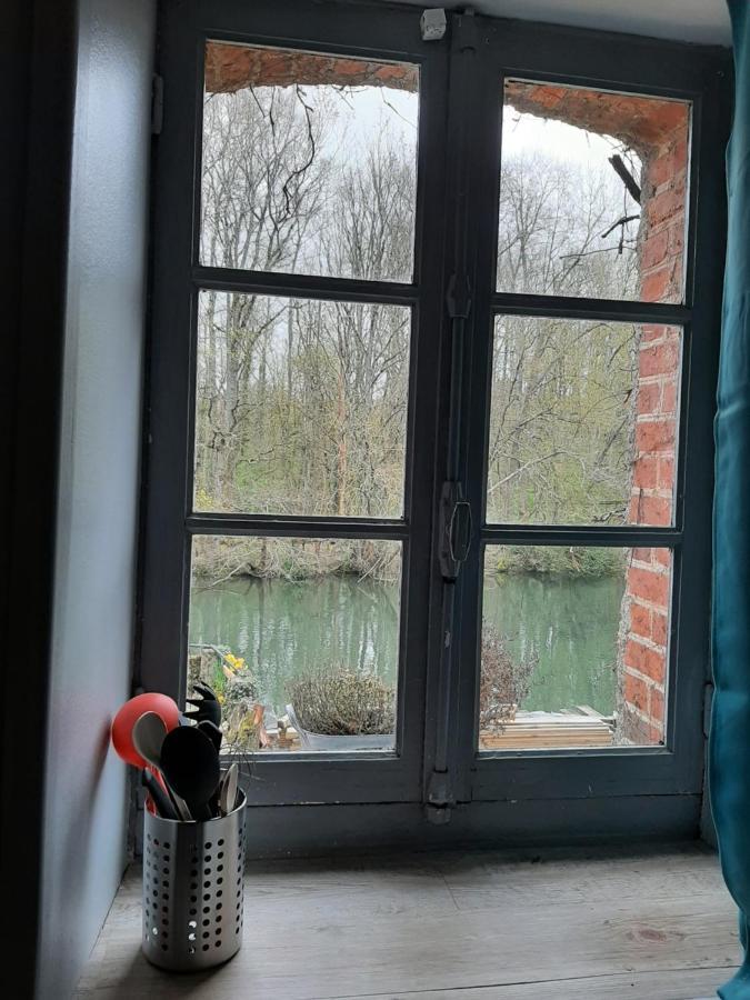 Dans Moulin Au Bord De L'Eau, Appartement Chaleureux Saint-Pryvé-Saint-Mesmin المظهر الخارجي الصورة