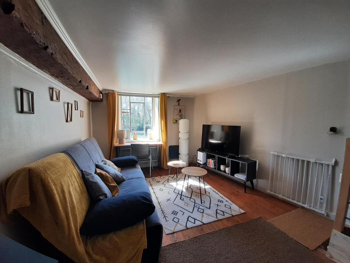 Dans Moulin Au Bord De L'Eau, Appartement Chaleureux Saint-Pryvé-Saint-Mesmin المظهر الخارجي الصورة